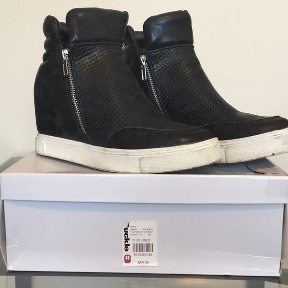 steve madden tennis shoe wedges